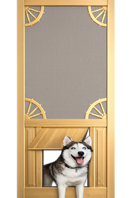 PET SAFE - SOLID WOOD SCREEN DOOR #D811