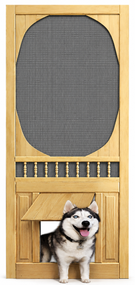 PET SAFE - SOLID WOOD SCREEN DOOR #D814