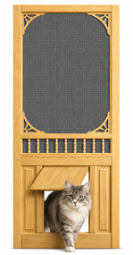 PET SAFE - SOLID WOOD SCREEN DOOR #D816