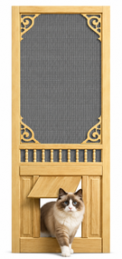 PET SAFE - SOLID WOOD SCREEN DOOR #D817