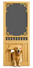 PET SAFE - SOLID WOOD SCREEN DOOR #D819
