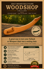 Adult Size Rocker Rails-SHIPPING INCLUDED