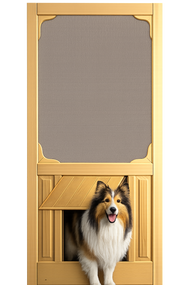 PET SAFE - SOLID WOOD SCREEN DOOR #D802