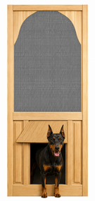 PET SAFE - SOLID WOOD SCREEN DOOR #D805