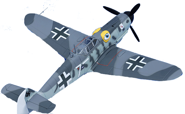 Easy Model 1/72 BF-109G-2 VI./JG51 1942 # 37255 