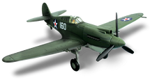 2/ ND Lieutenant George Welch 47th PS 160//15P 15/ème PG Wheeler Champ 7/ D/écembre 1941 Usaaf Corgi Aa28101/ Curtiss P-40b Warhawk Pearl Harbour Defender