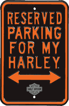 H-D Reserved Parking Ande Rooney ING