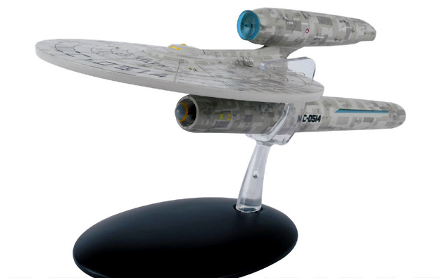 Allemand magazine neuf dans sa boîte Star Trek USS Kelvin ncc-0514 spécial modèle Eaglemoss 