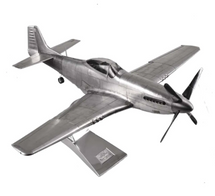 P-51 Silver WWII Authentic Models