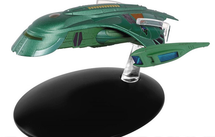 Eaglemoss Diecast Star Trek Romulan Scout Ship #90 w/magazine 