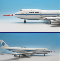 Pan Am 747-100 N732PA "Clipper Storm King" Diecast Model