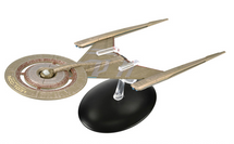 Federation Crossfield Class Starship - Comes with Collector Magazine