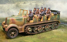 German Sd. Kfz. 7 8-Ton Personnel Carrier / Prime Mover Normandy, 1944