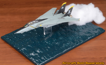 Grumman F-14 Tomcat Diecast Model Ocean Low Pass Diorama Base 1:72 Scale