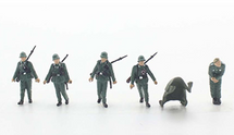 German Army, Wounded Soldier 5-Piece Set