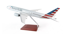 American Airlines B777-200 New Livery 1/100 Mahogany Display Model