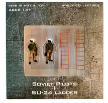 Soviet Air Force, 4-Piece Pilot and Su-24 Ladder