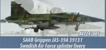Saab JAS 39A Gripen No. 2 Squadron, F-7 Skaraborg Air Force Wing, Swedish Air Force, 2012