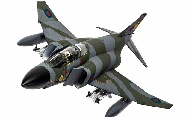 BAe HARRIER II GR.9 - British Royal Air Force - scale 1:100 Diecast