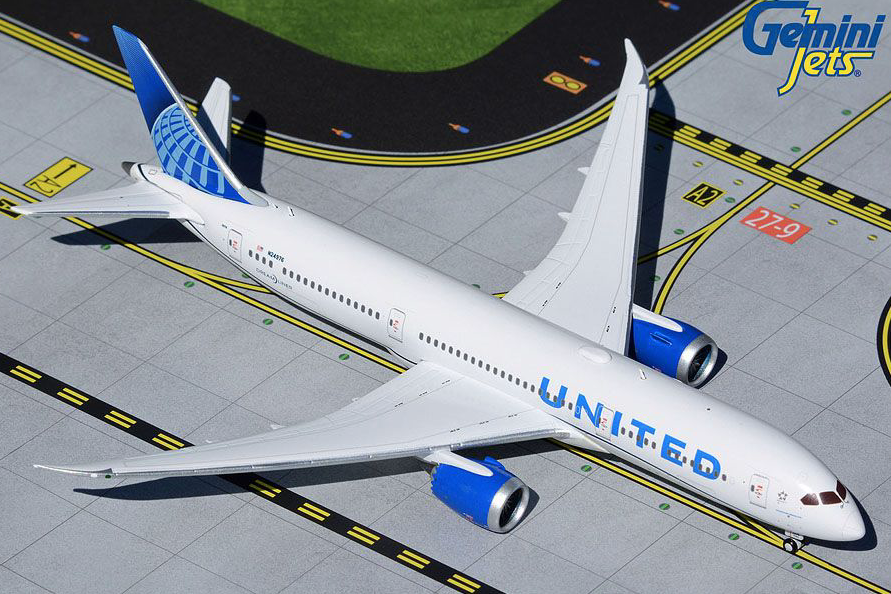 United Airlines Boeing 787-10 N12010 Gemini Jets G2UAL882 Scale 1 200 in Stock for sale online