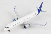 Scandinavian Airlines A321neo, SE-DMO New Livery Gemini Diecast Display Model