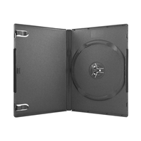 Adtec Machine Grade DVD Box Black 1 Disc - 25 Pack