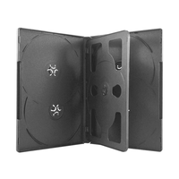 Adtec DVD Box Black 5 Disc - 25 Pack