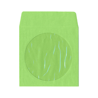Adtec Green Paper Envelope (with Window) - 100 Pack