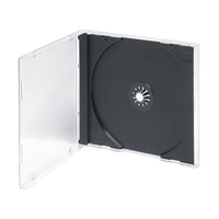 Adtec CD Jewel Case with Black Tray - 50 Pack