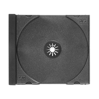 Adtec Heavy Duty Black Tray for CD Jewel Case - 100 Pack