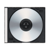 Adtec Slimline CD Jewel Case Black - 200 Pack