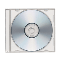 Adtec Slimline CD Jewel Case Frosty Clear - 50 Pack