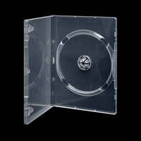 Adtec DVD Box Clear (1 Disc) - 100 Pack
