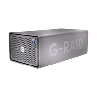 G-RAID 2 with Dual Thunderbolt 3/USB-C/HDMI 24TB from SanDisk Professional | SDPH62H-024T-NBAAD