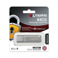 Kingston DataTraveler Locker + G3 - 64GB *WHILE QUANTITIES LAST*