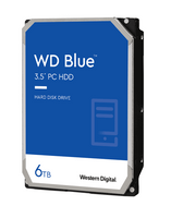 WESTERN DIGITAL 6TB BLUE 3.5" BARE SATA HARD DRIVE, 256 MB CACHE