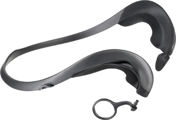 plantronics cs50 neckband cs55 wireless headset behind head