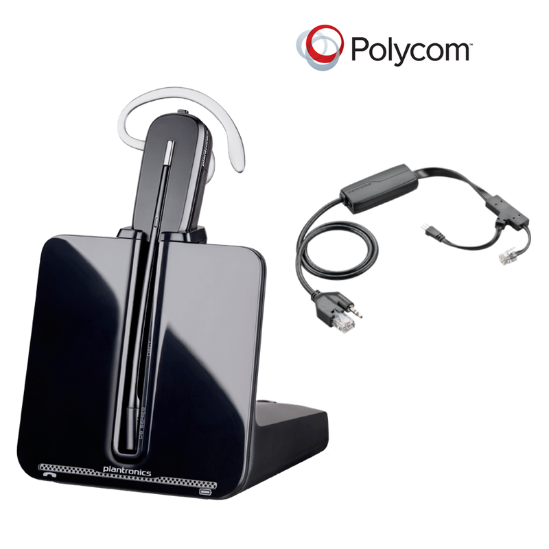 Polycom Compatible Plantronics VoIP Wireless Headset ...