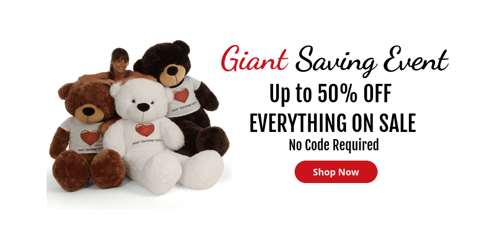 Giant Teddy Bear | Big Teddy Bear | Stuffed Bears - GiantTeddy.com