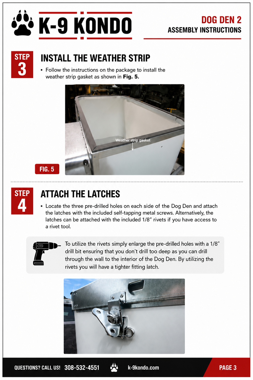 Doghouse Kit | Dog Den 2 Assembly Instructions