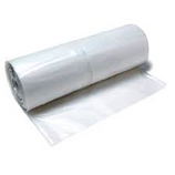  CLEAR PLASTIC SHEETING - 4 mil / 20' x 100'