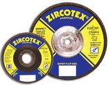FLEXOVIT 6" X 7/8 ZIRCOTEX  FLAP DISC 40 GRIT 10/BX Z6030F