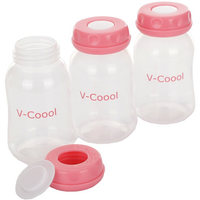 V-Coool - Standard Neck Bottles PP, 150ml (Box of 3)