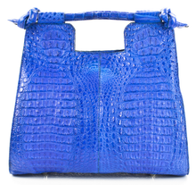 Resort Bag - Caiman Hornback in Matte Waxy Blue