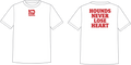 Hounds Never Lose Heart T shirt