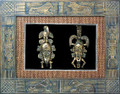 壁挂工艺-国王与皇后(玛雅文化)