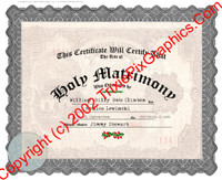 FC-12 Fake Marriage Certificate