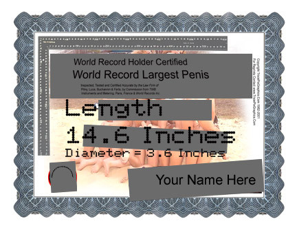 World Record Penis