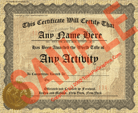 Universal Fake Certificates