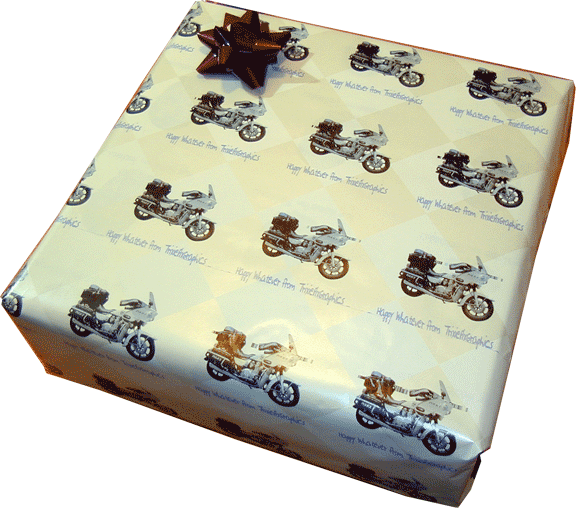 custom made wrapping paper